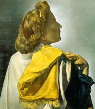 Haga click para ver la imagen ampliada 1954_13_gala contemplating the corpus hypercubicus 1954.jpg